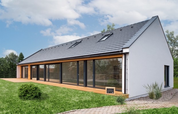 Domy jsou navrženy tak, aby byly energeticky úsporné a šetrné k životnímu prostředí